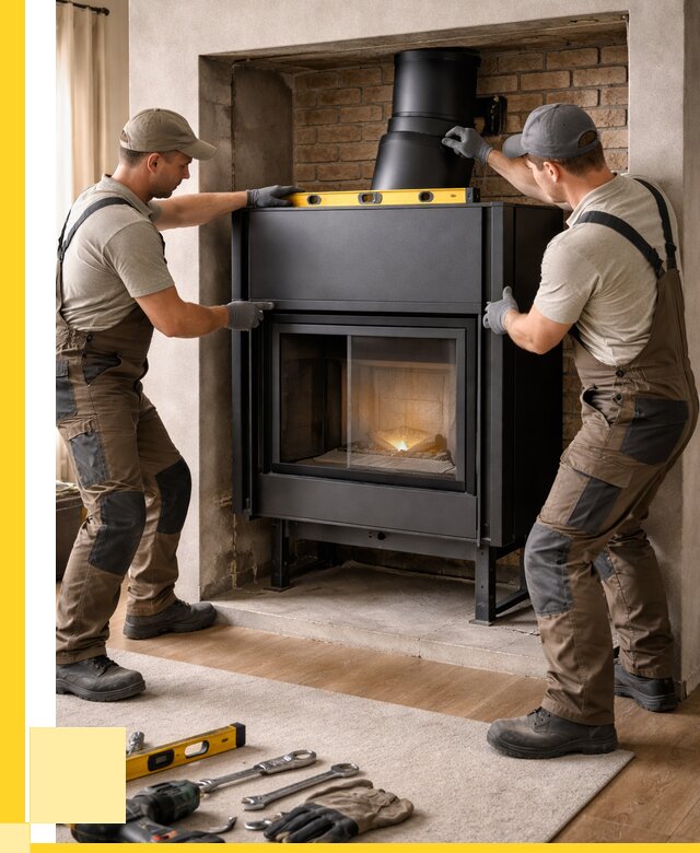 Установка каминных топок в Хабаровске под ключ от 18518 р. | ЭриданХбр