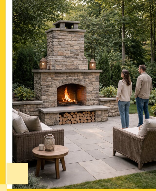 Уличные камины из кирпича в Хабаровске от 154320 р. | ЭриданХбр