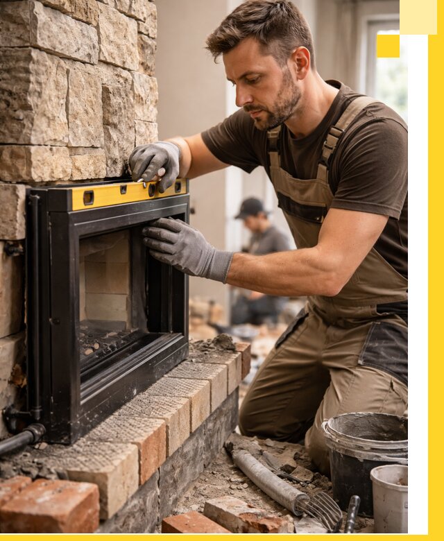 Дровяные камины под ключ в Хабаровске: монтаж, обустройство