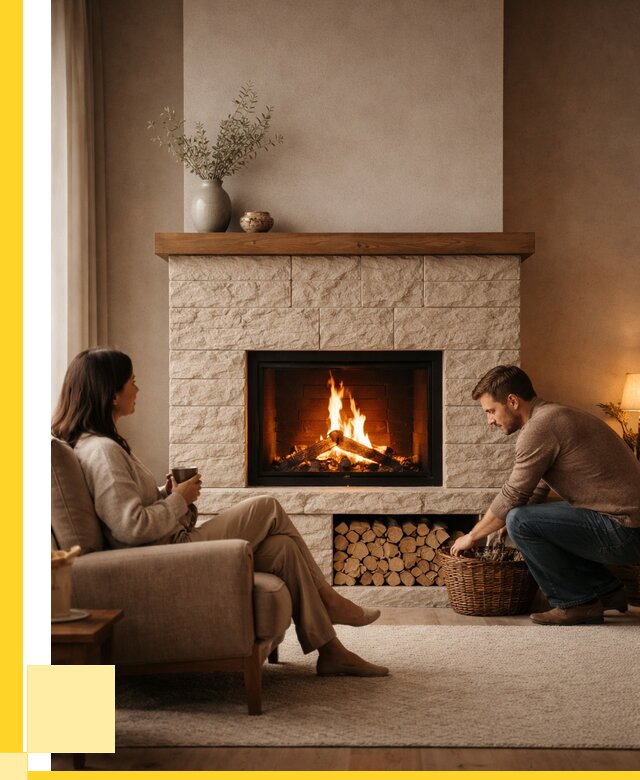 Камины для дома в Хабаровске под ключ от 154320 р. | ЭриданХбр