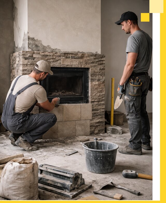 Камины под ключ в Хабаровске: проект, изготовление и монтаж