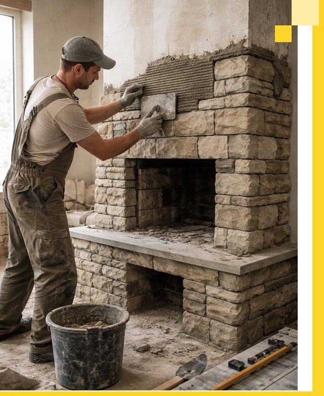 Строительство каминов под ключ в Хабаровске от проектирования до монтажа