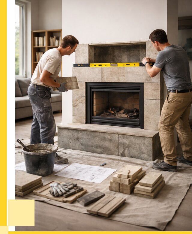 Монтаж каминов и установка в Хабаровске от 46296 р. | ЭриданХбр