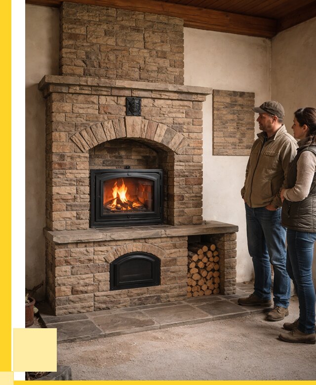 Кирпичная печь под ключ в Хабаровске от 154320 р. | ЭриданХбр