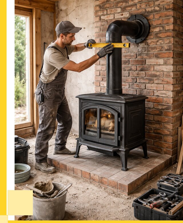 Монтаж печей установка банной печи в Хабаровске от 15432 р. | ЭриданХбр