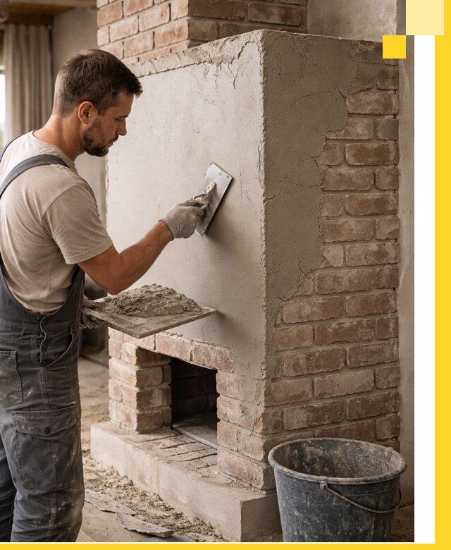 Отделка печей и облицовка каминов в Хабаровске под ключ