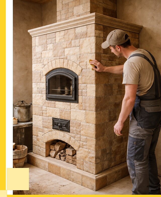 Облицовка печей в Хабаровске от 4630 р. под ключ | ЭриданХбр