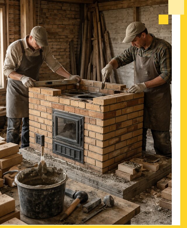 Изготовление и установка варочных печей под ключ в Хабаровске