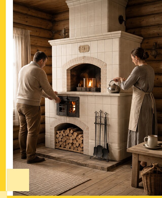 Русские печи в Хабаровске: установка от 154320 р. ЭриданХбр