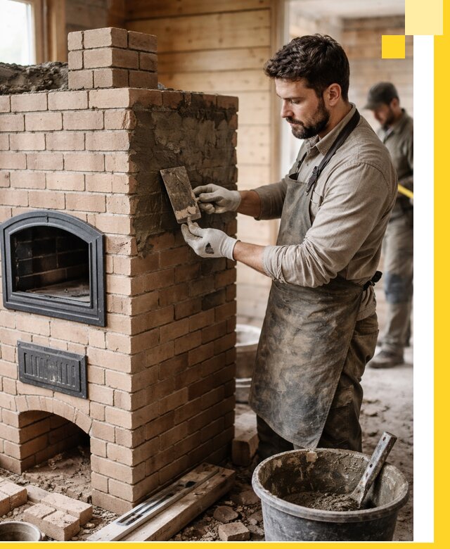 Изготовление и установка печей-шведок под ключ в Хабаровске