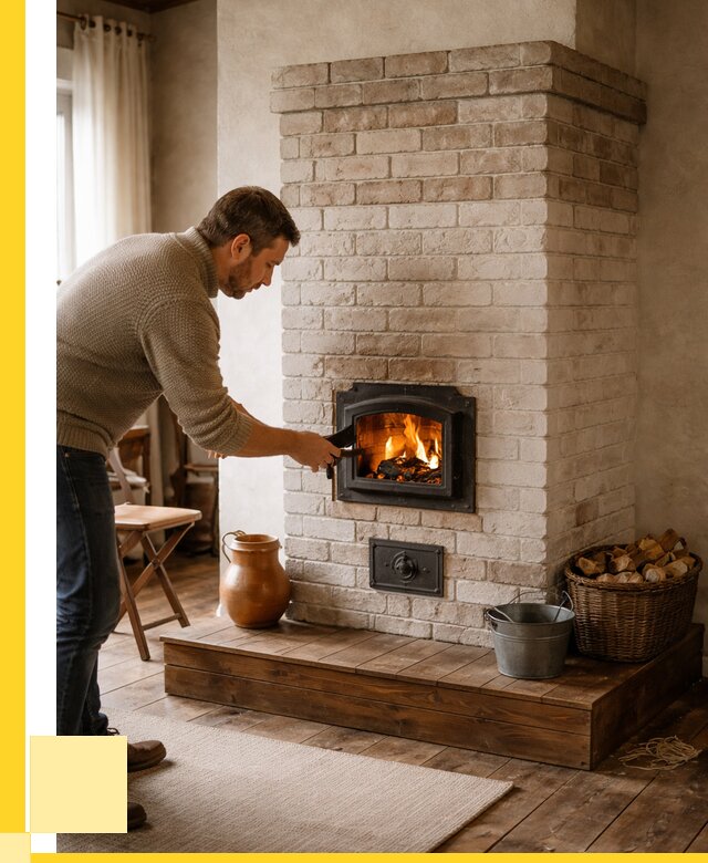 Печь голландка из кирпича в Хабаровске от 87448 р. | ЭриданХбр