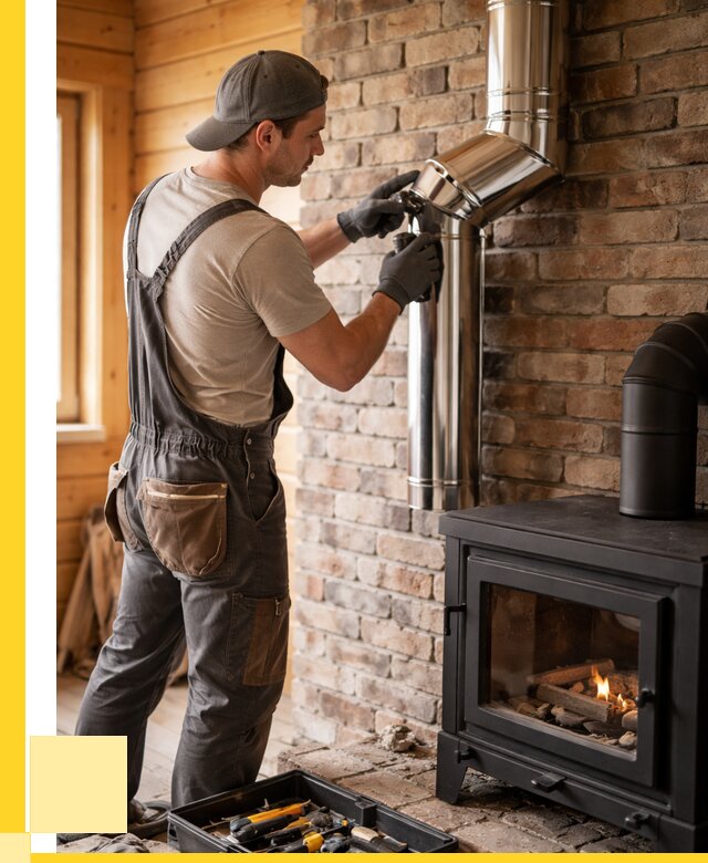 Монтаж дымоходов для печей в Хабаровске от 7716 р. | ЭриданХбр