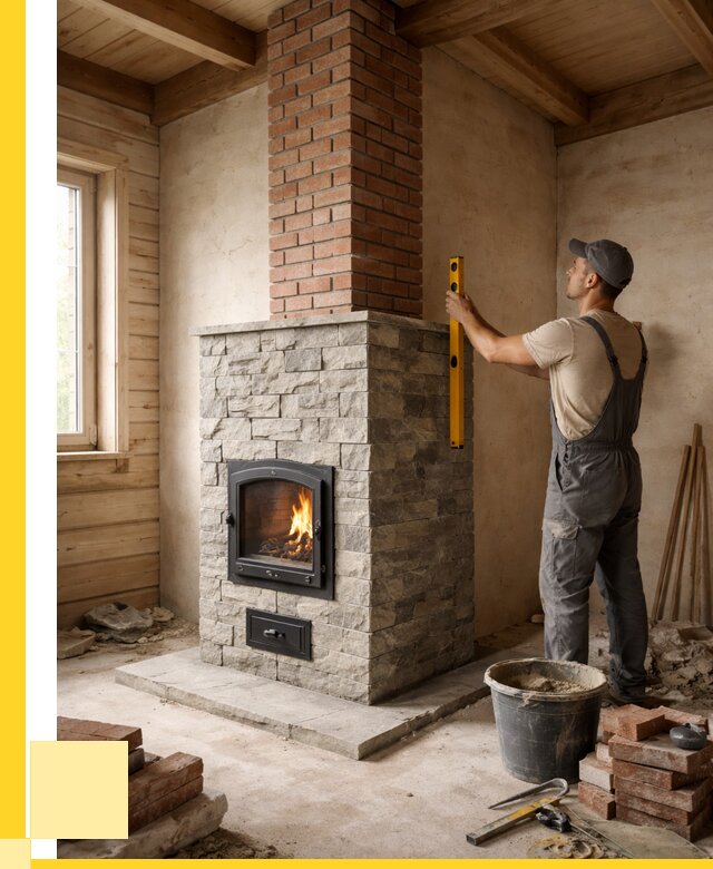 Печи и дымоходы под ключ в Хабаровске от 46296 р., ЭриданХбр