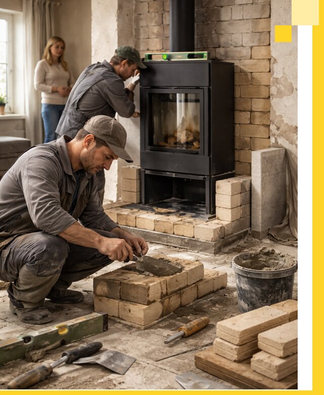 Печи и камины под ключ: проект, установка в Хабаровске