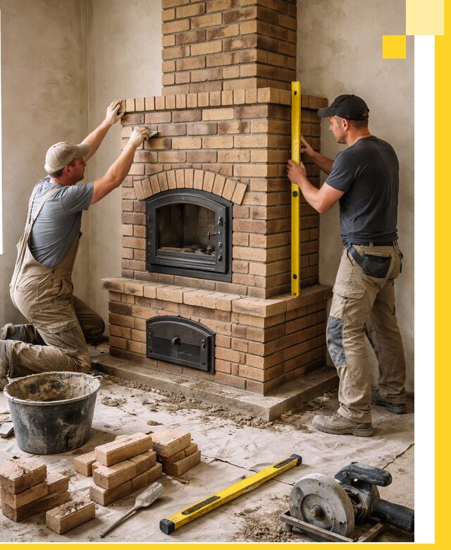 Продажа и установка печей и каминов для дома под ключ в Хабаровске