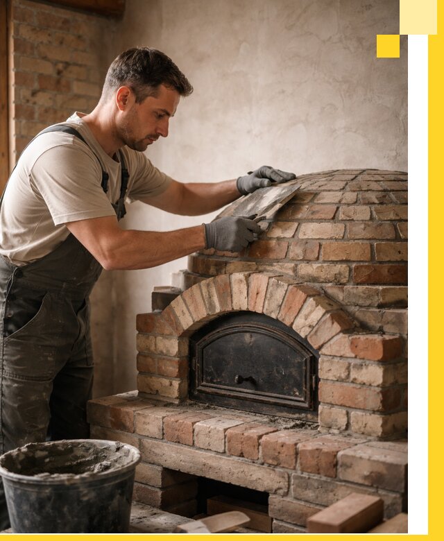 Изготовление и монтаж помпейских печей на заказ в Хабаровске