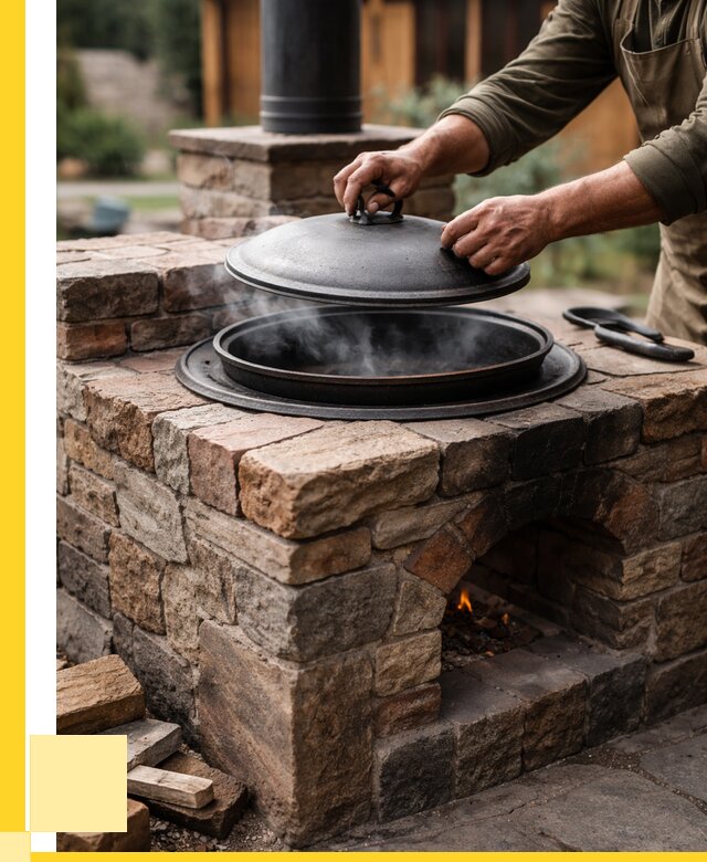 Печи для казана в Хабаровске по цене от 18518 р. | ЭриданХбр