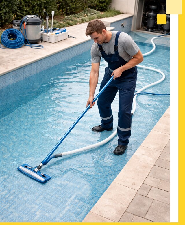 Профессиональная чистка бассейнов и фильтров в Хабаровске под ключ