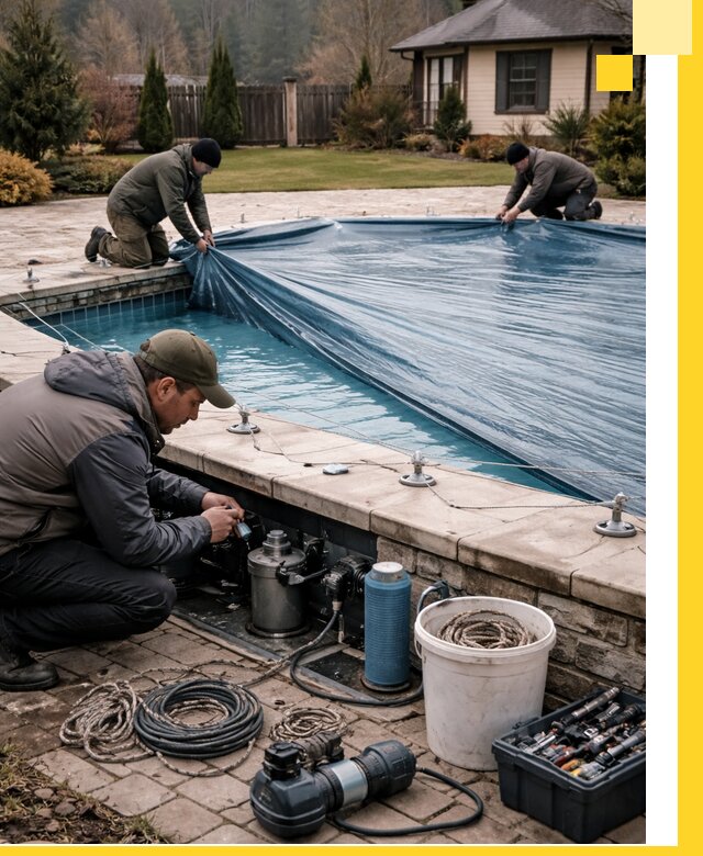 Консервация бассейнов в Хабаровске: подготовка к длительному хранению