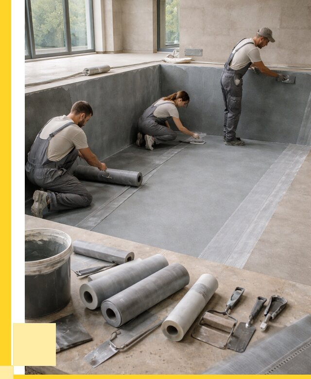 Гидроизоляция бассейнов в Хабаровске от 2058 р., ЭриданХбр