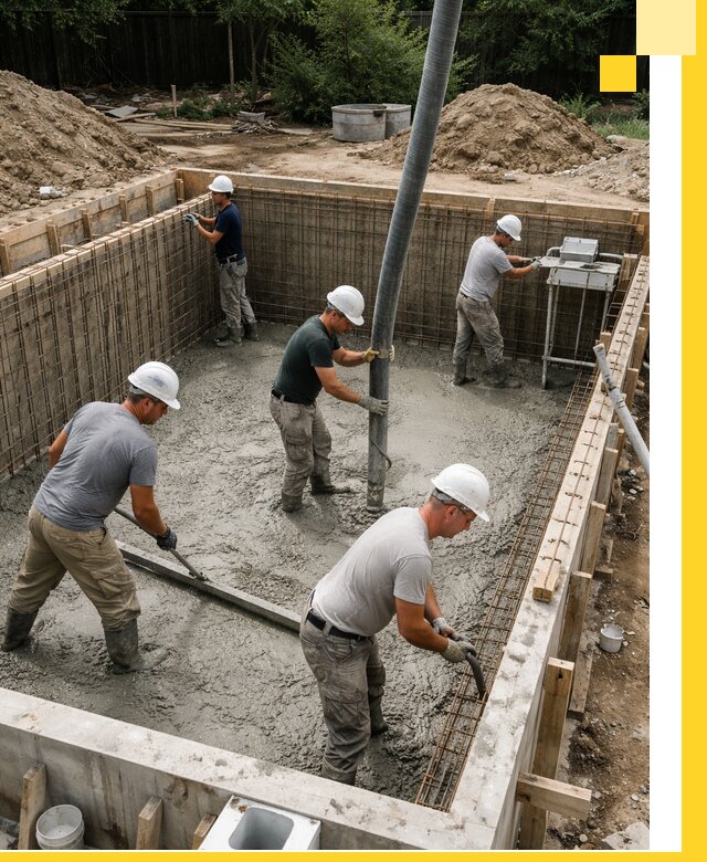 Строительство бетонных бассейнов под ключ в Хабаровске