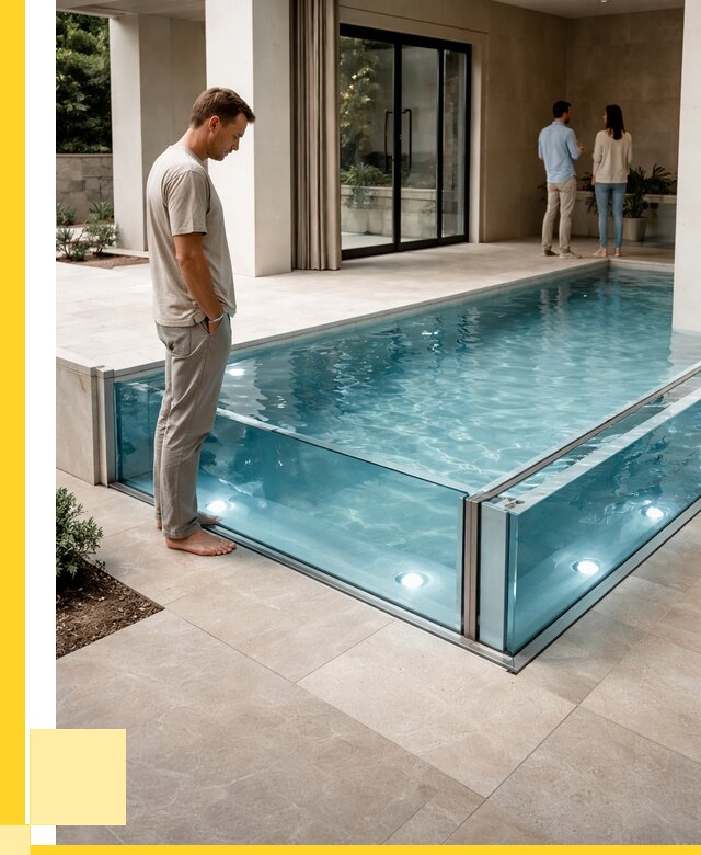 Стеклянные бассейны в Хабаровске от 1234560 р. | ЭриданХбр — мозаика