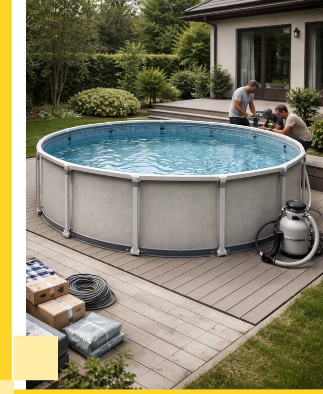 Купить каркасные бассейны в Хабаровске от 46296 р. | ЭриданХбр