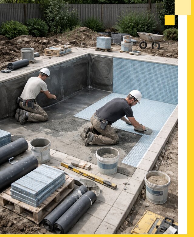 Проектирование и строительство стационарных бассейнов в Хабаровске