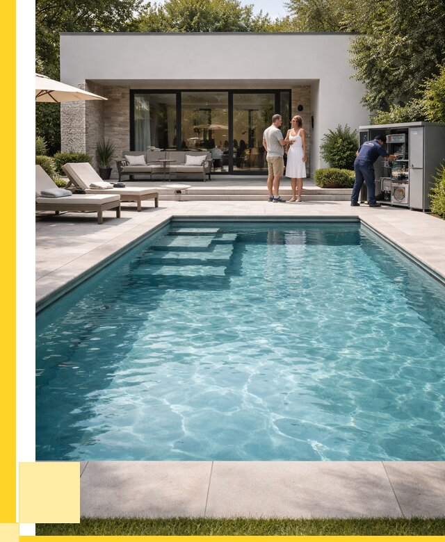 Бассейн в доме в Хабаровске под ключ от 1234560 р. | ЭриданХбр