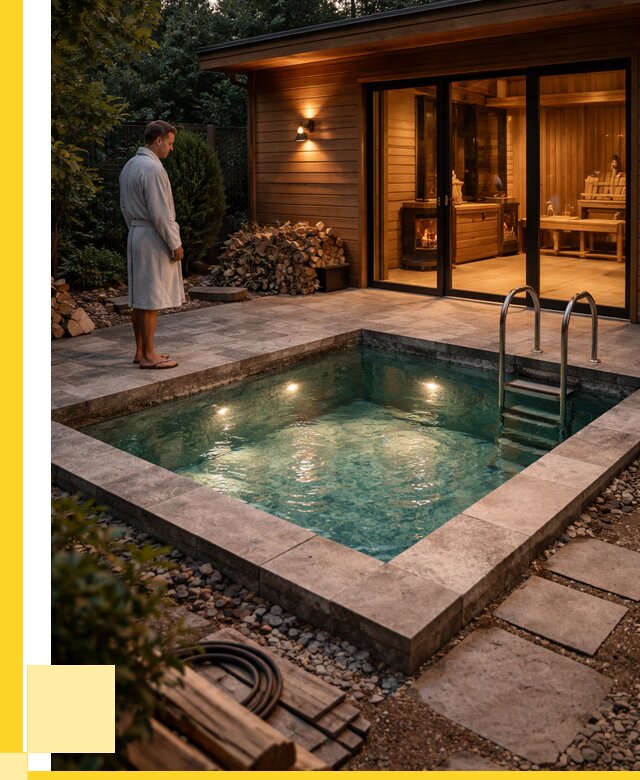 Бани с бассейном под ключ в Хабаровске от 97736 р. | ЭриданХбр