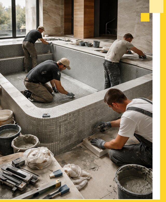 Строительство и установка СПА бассейнов под ключ в Хабаровске