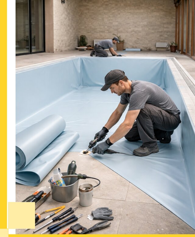 Пленка ПВХ для бассейнов в Хабаровске от 2572 р. | ЭриданХбр