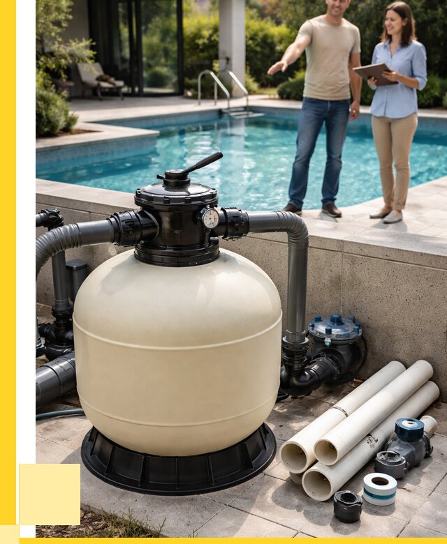 Песочные фильтры для бассейнов в Хабаровске от 18518 р., ЭриданХбр