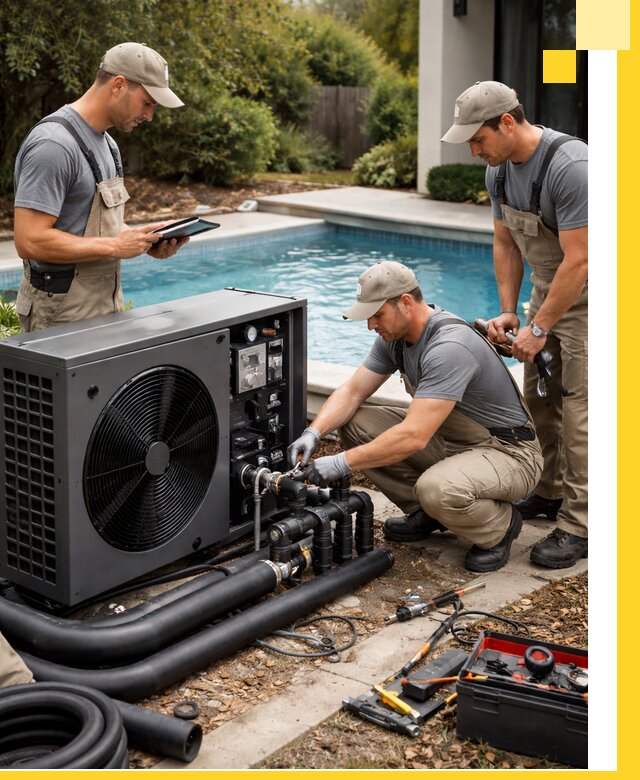 Проектирование и установка тепловых насосов для бассейнов в Хабаровске