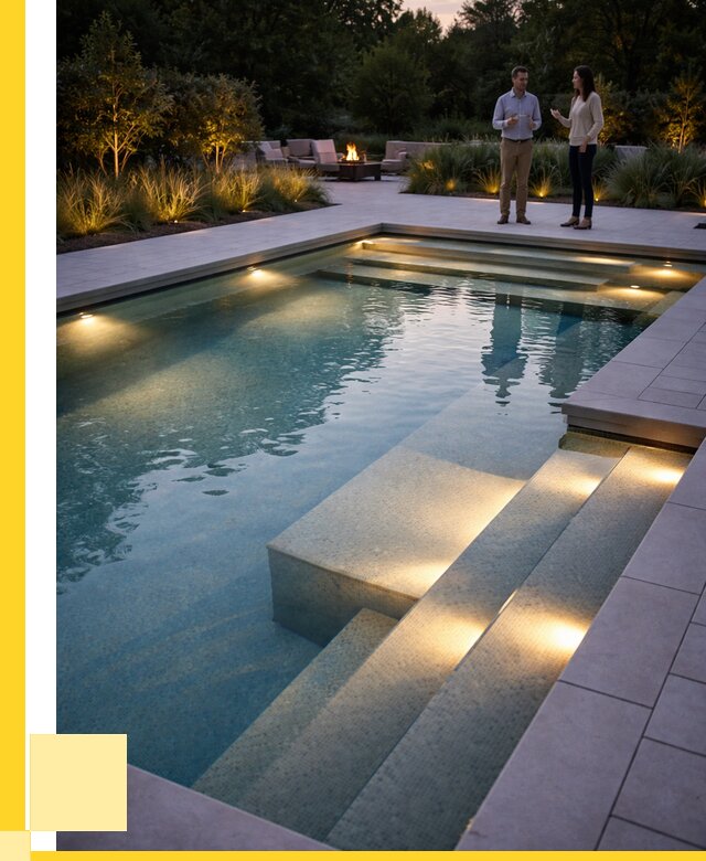 Освещение бассейнов в Хабаровске под ключ от 25720 р. | ЭриданХбр