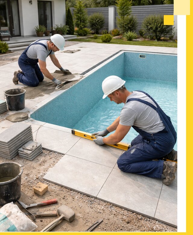 Строительство и монтаж плавательных бассейнов под ключ в Хабаровске