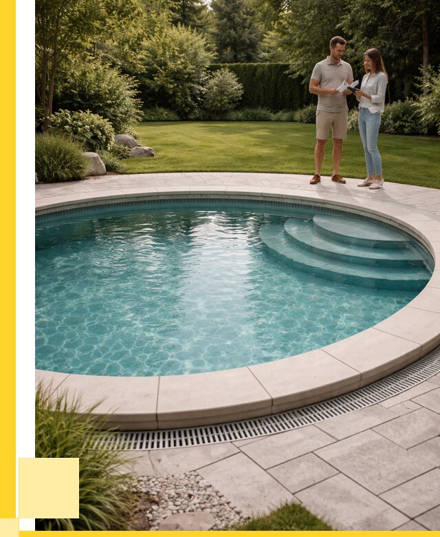 Круглые каркасные бассейны купить в Хабаровске от 257200 р. | ЭриданХбр