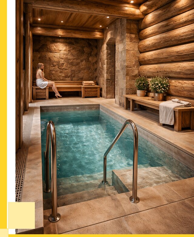 Аренда бани с бассейном в Хабаровске от 1543200 р. | ЭриданХбр