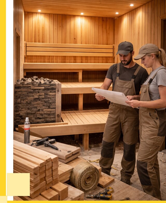 Строительство саун в Хабаровске под ключ от 257200 р., ЭриданХбр