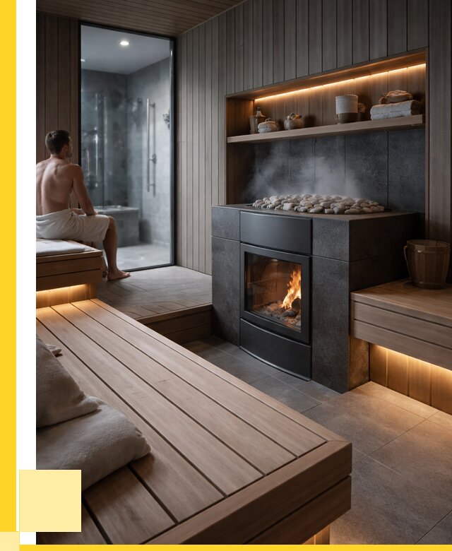 Проект сауны в частном доме в Хабаровске от 36008 р. | ЭриданХбр