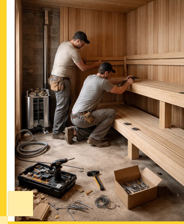 Монтаж саун под ключ в Хабаровске от 123456 р. | ЭриданХбр