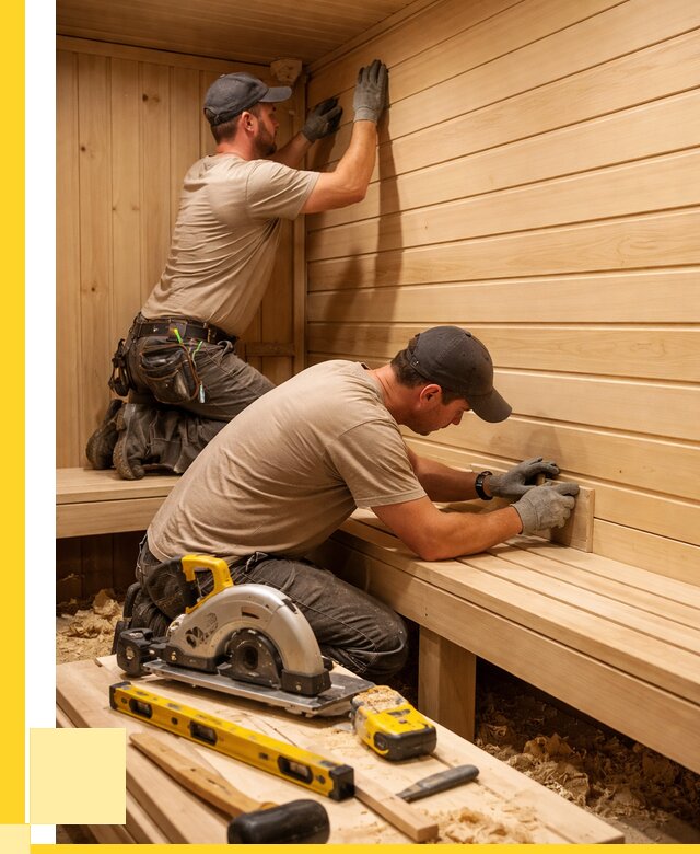 Обшивка саун вагонкой в Хабаровске от 2572 р. | ЭриданХбр