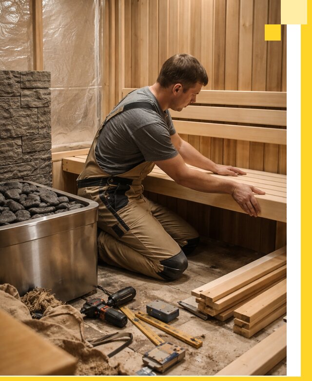 Сауны для дома под ключ с проектированием и монтажом в Хабаровске