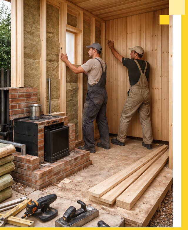 Строительство и установка дачных саун под ключ в Хабаровске