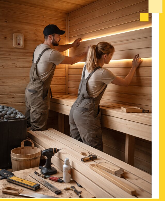 Дизайн саун и бань под ключ с индивидуальным проектом в Хабаровске