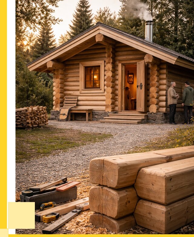 Строительство бань и комплексов в Хабаровске от 462960 р.| ЭриданХбр