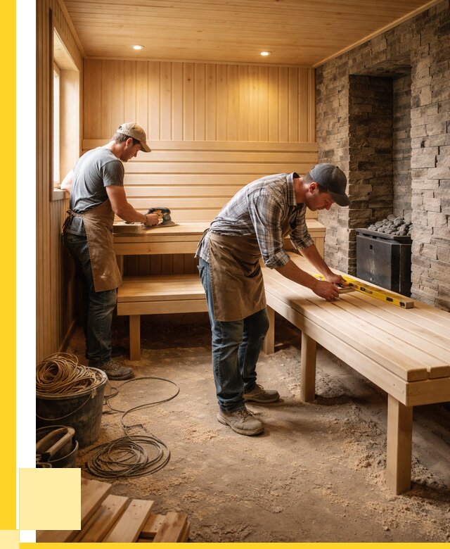 Отделка бани в Хабаровске: внутренняя отделка от 3086 р. | ЭриданХбр