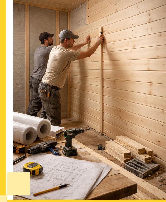 Обшивка бани вагонкой в Хабаровске от 1235 р., ЭриданХбр