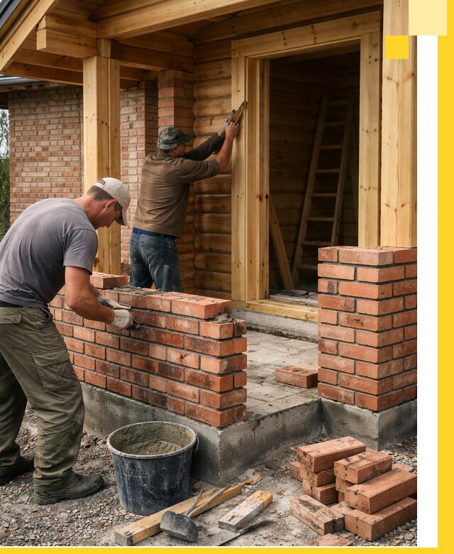 Строительство кирпичных бань под ключ в Хабаровске с гарантией качества