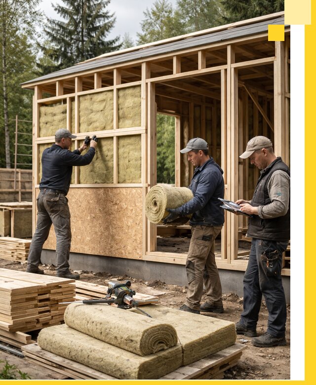 Проектирование и строительство каркасных бань в Хабаровске под ключ